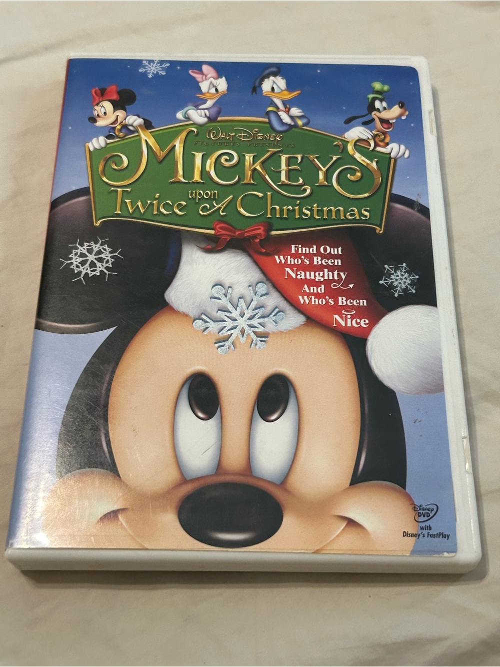Mickeys Twice Upon A Christmas DVD